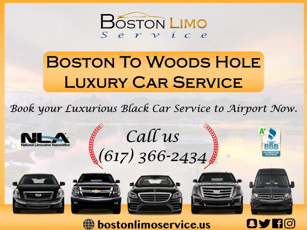 Boston to woods hole Luxury Car Service